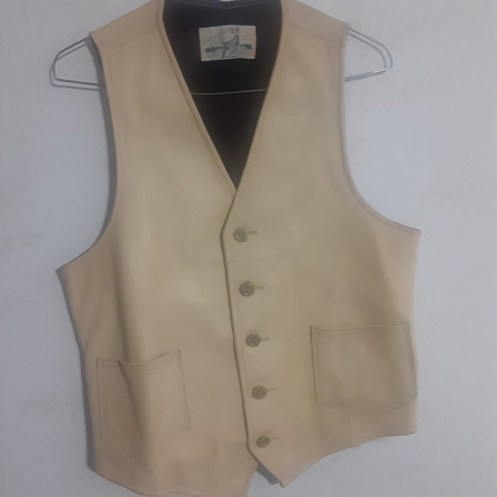 Vintage Custom Coat Co. Deerskin Vest